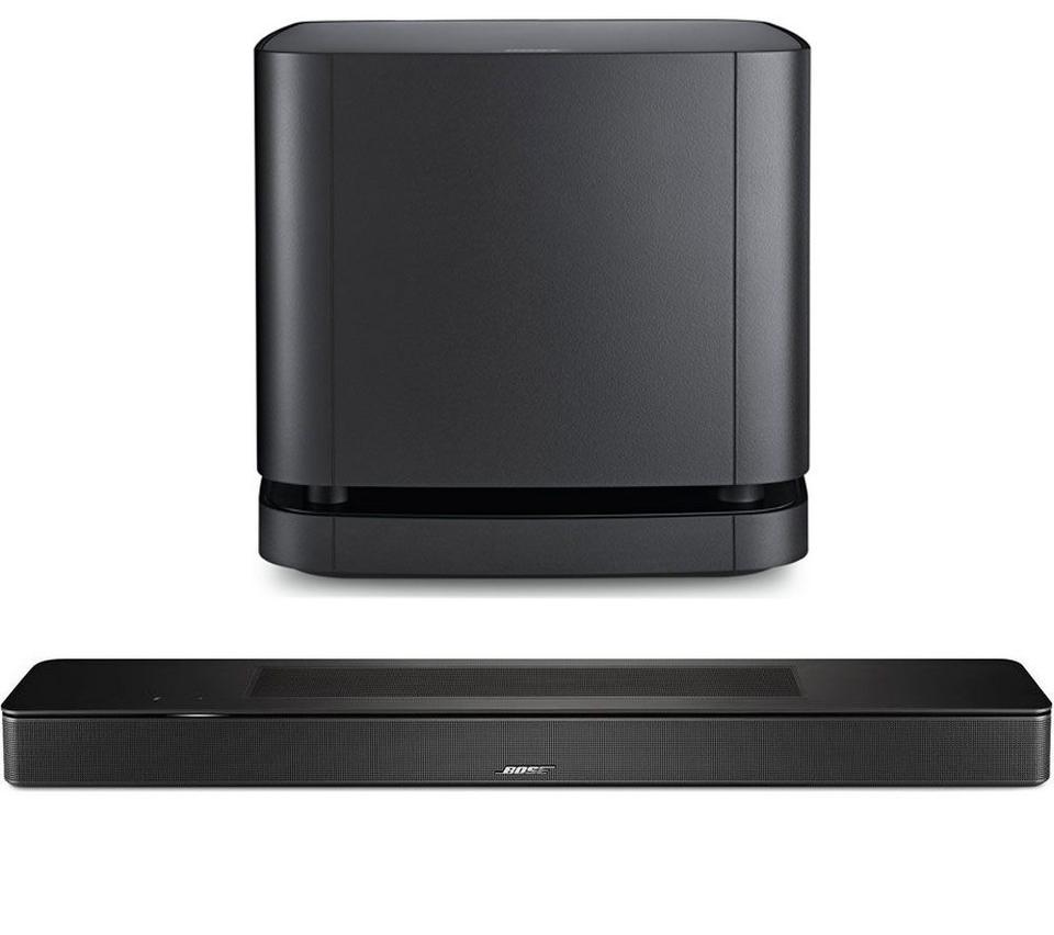 BOSE Smart Compact Sound Bar & Bass Module 500 Bundle