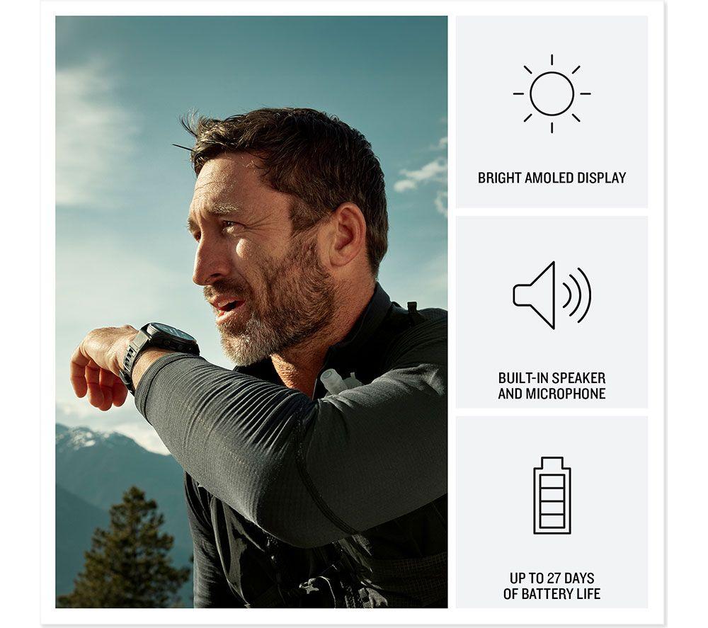GARMIN fenix 8 Pro AMOLED Smart Watch - Graphite & Black, 51 mm image number 3 of 8