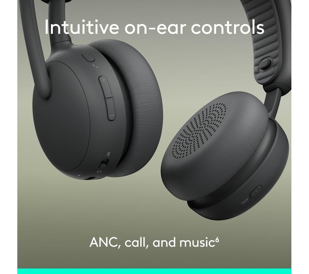 LOGITECH Zone 2 ES Wireless Headset - Graphite image number 8 of 11