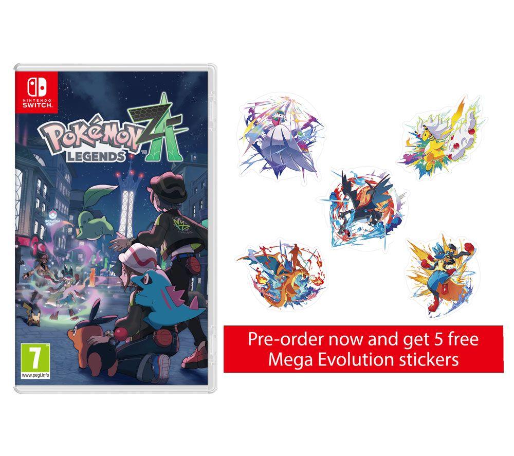 Nintendo Switch Pokémon Legends: Z-A & Mega Evolution Stickers