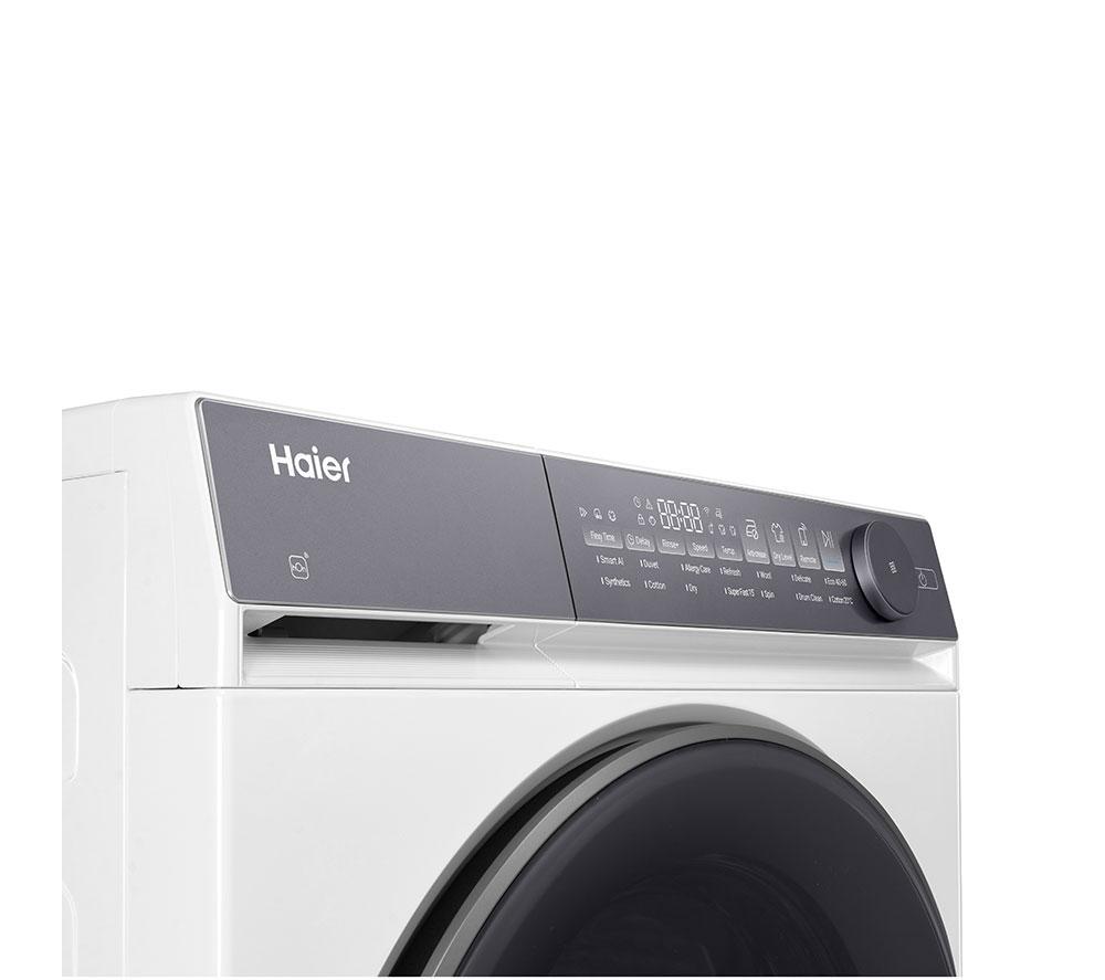 HAIER X Series 7 HWD100-B14367UUK WiFi-enabled 10 kg Washer Dryer - White image number 13 of 17