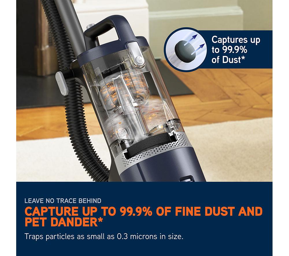 VAX LiftOut Multi Pet-Design Upright Bagless Vacuum Cleaner - Navy & Titanium image number 9 of 10