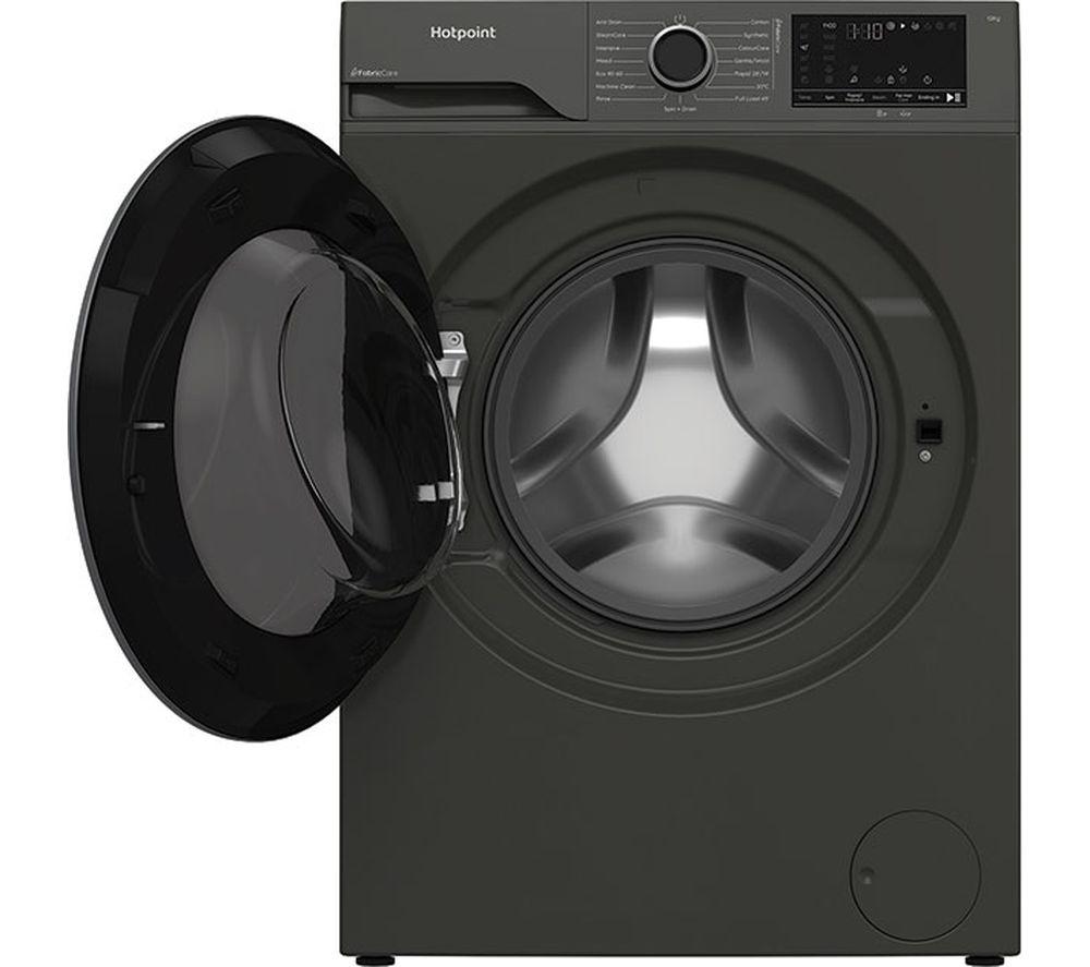 HOTPOINT FabricCare HBCA 123G CARE UK 12 kg 1400 Spin Washing Machine - Grey image number 12 of 13