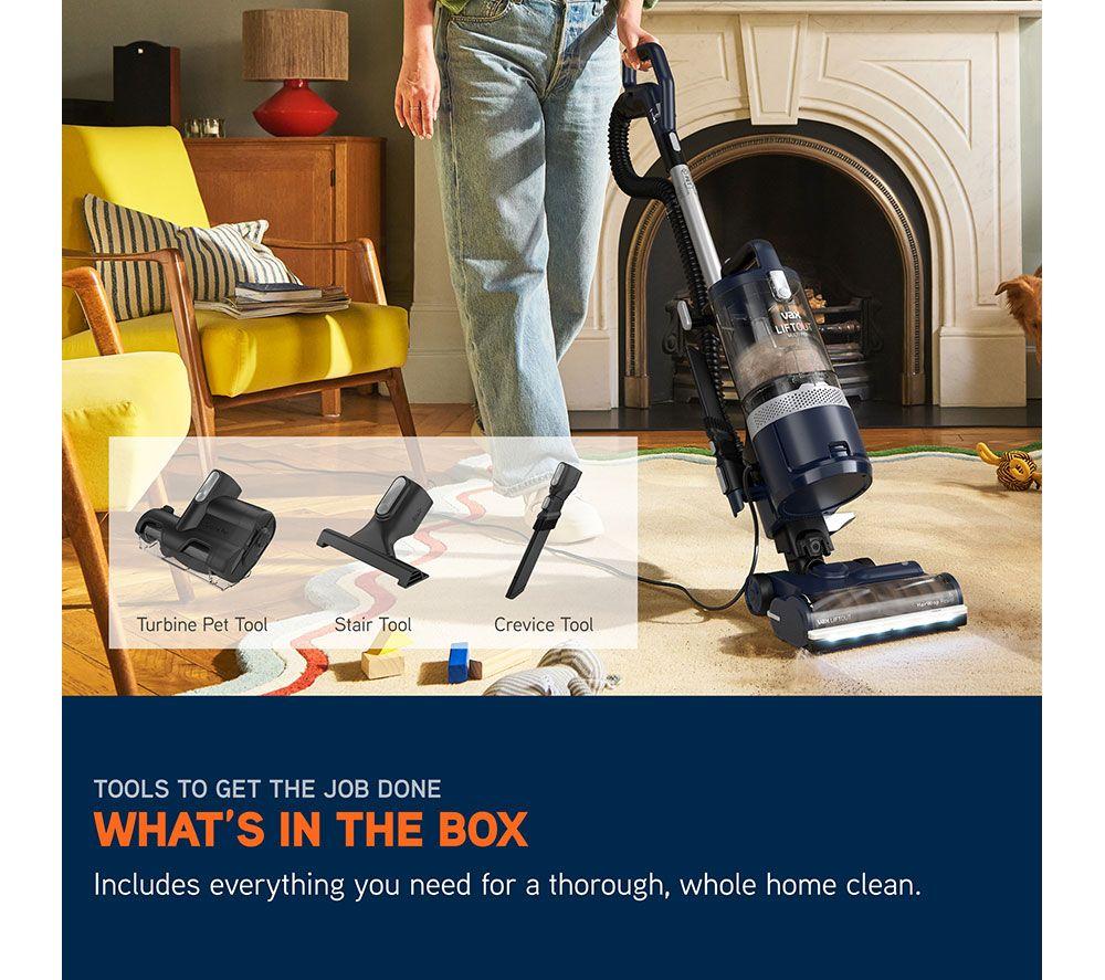 VAX LiftOut Multi Pet Upright Bagless Vacuum Cleaner - Navy & Silver image number 2 of 25