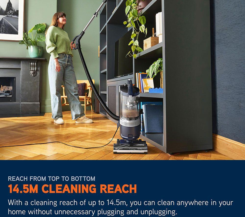 VAX LiftOut Multi Pet Upright Bagless Vacuum Cleaner - Navy & Silver image number 5 of 25