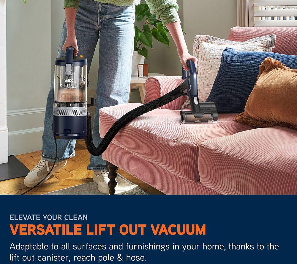 VAX LiftOut Multi Pet Upright Bagless Vacuum Cleaner - Navy & Silver image number 7 of 25