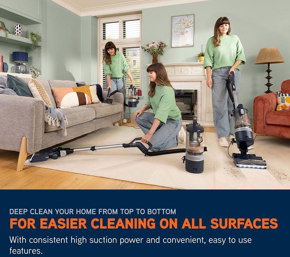 VAX LiftOut Multi Pet Upright Bagless Vacuum Cleaner - Navy & Silver image number 9 of 25