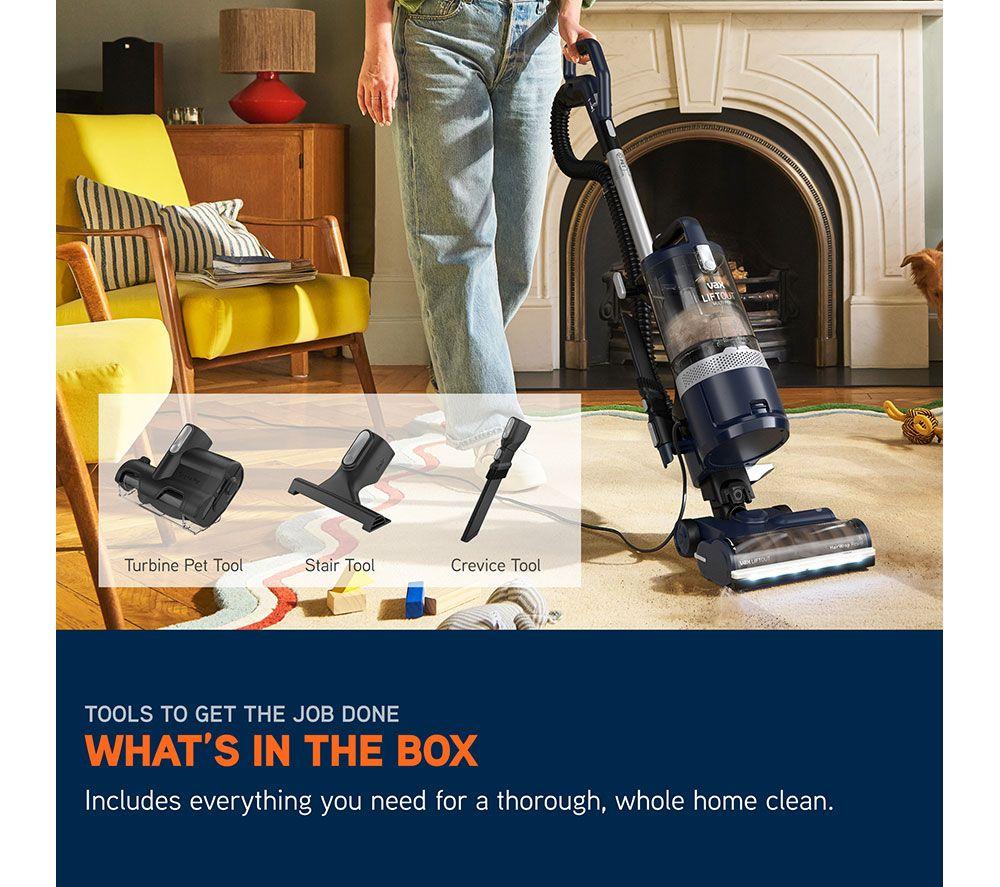 VAX LiftOut Multi Pet Upright Bagless Vacuum Cleaner - Navy & Silver image number 11 of 25