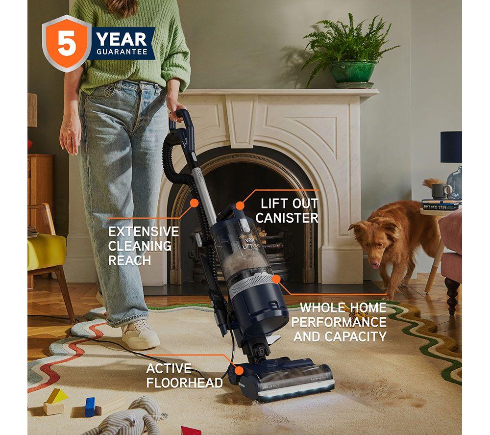 VAX LiftOut Multi Pet Upright Bagless Vacuum Cleaner - Navy & Silver image number 19 of 25