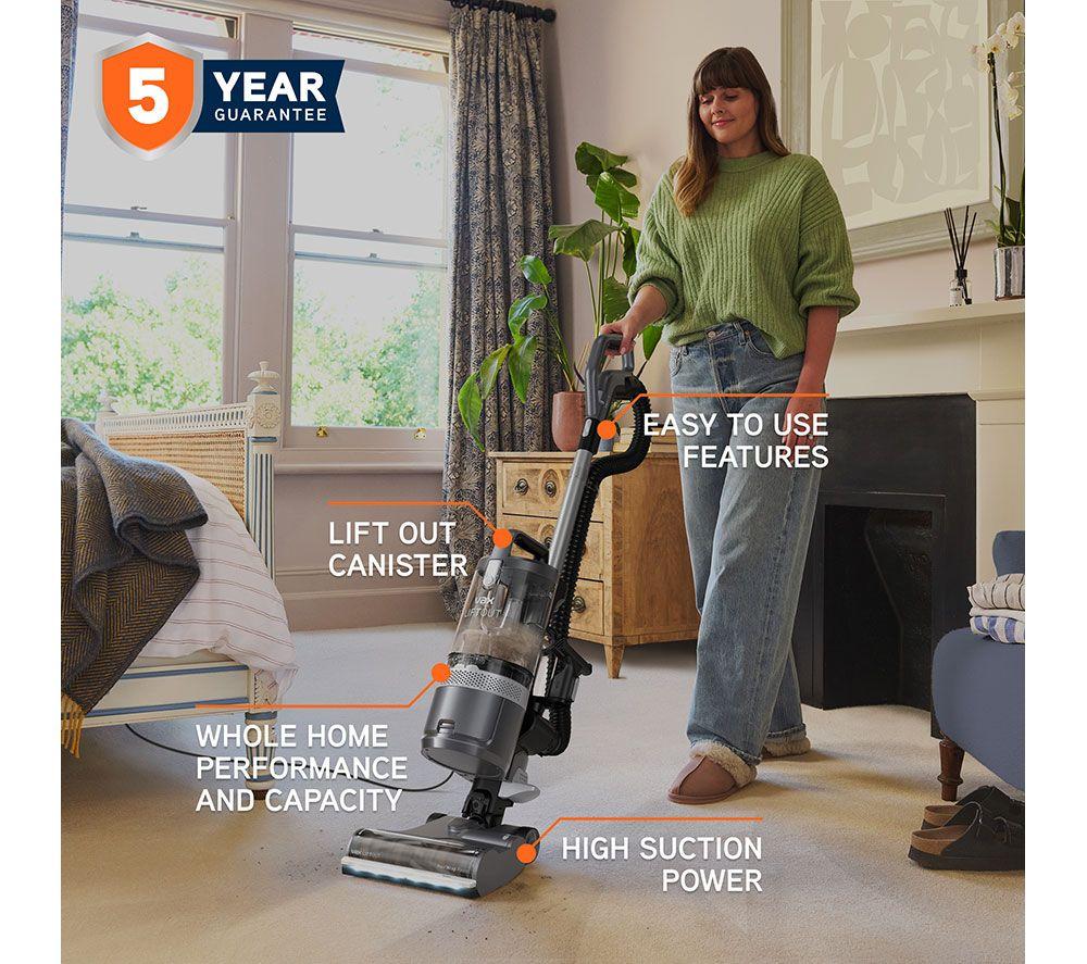 VAX LiftOut Upright Bagless Vacuum Cleaner - Graphite & Silver image number 8 of 25