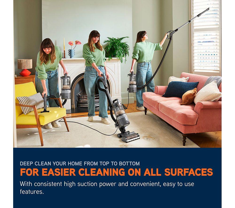 VAX LiftOut Upright Bagless Vacuum Cleaner - Graphite & Silver image number 9 of 25