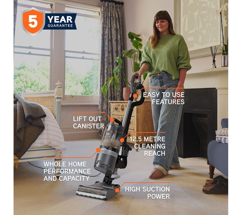 VAX LiftOut Upright Bagless Vacuum Cleaner - Graphite & Silver image number 17 of 25