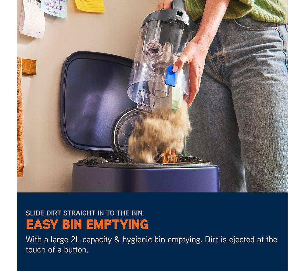 VAX LiftOut Reach Pet Upright Bagless Vacuum Cleaner - Graphite & Blue image number 13 of 23