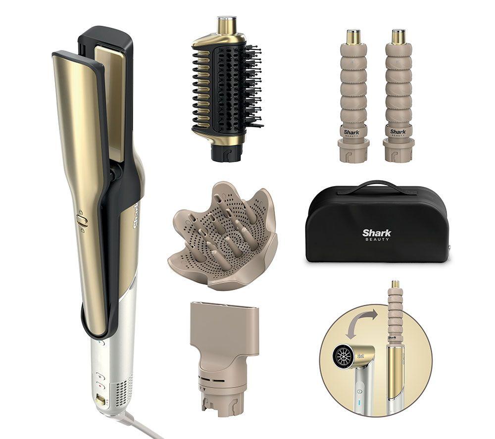 SHARK HD6052SUK Glam Waves & Curls Multi-Styler - Gold