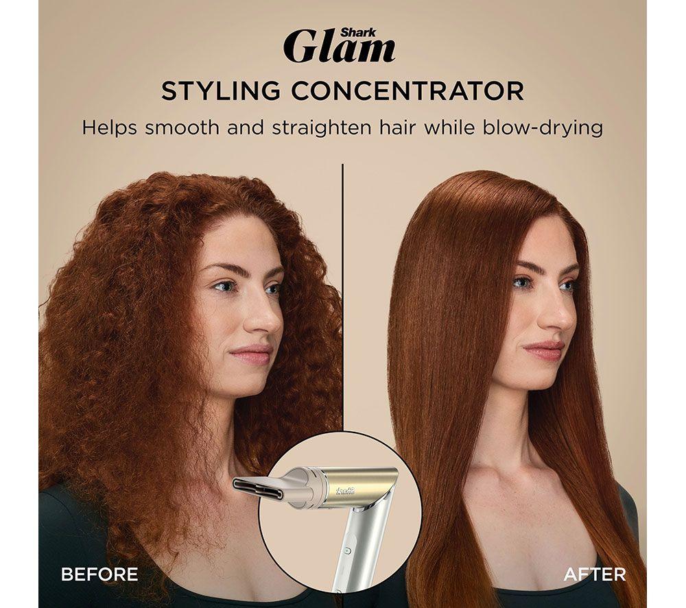 SHARK Glam Straight, Waves & Curls HD6052SUK Multi-Styler - Gold image number 12 of 16