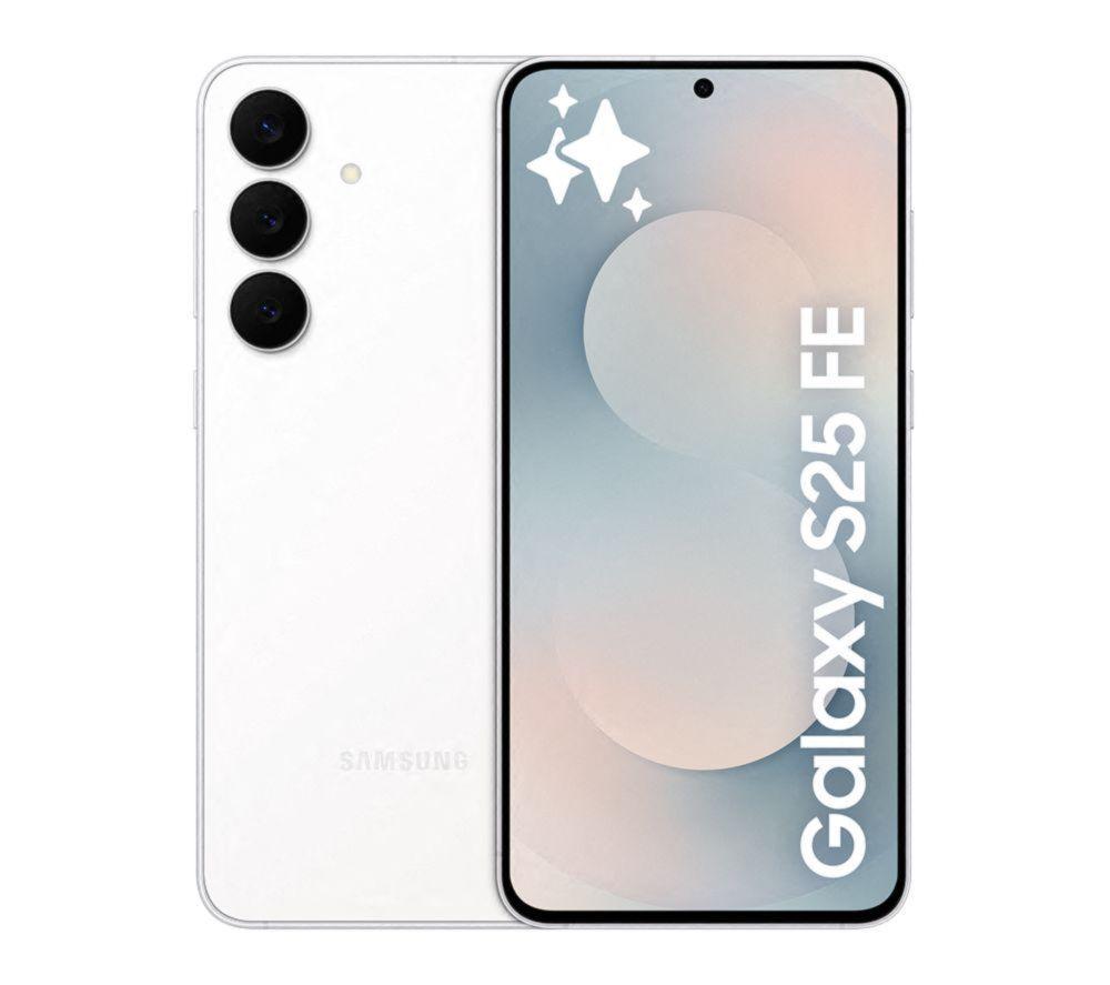 SAMSUNG Galaxy S25 FE - 128 GB, White