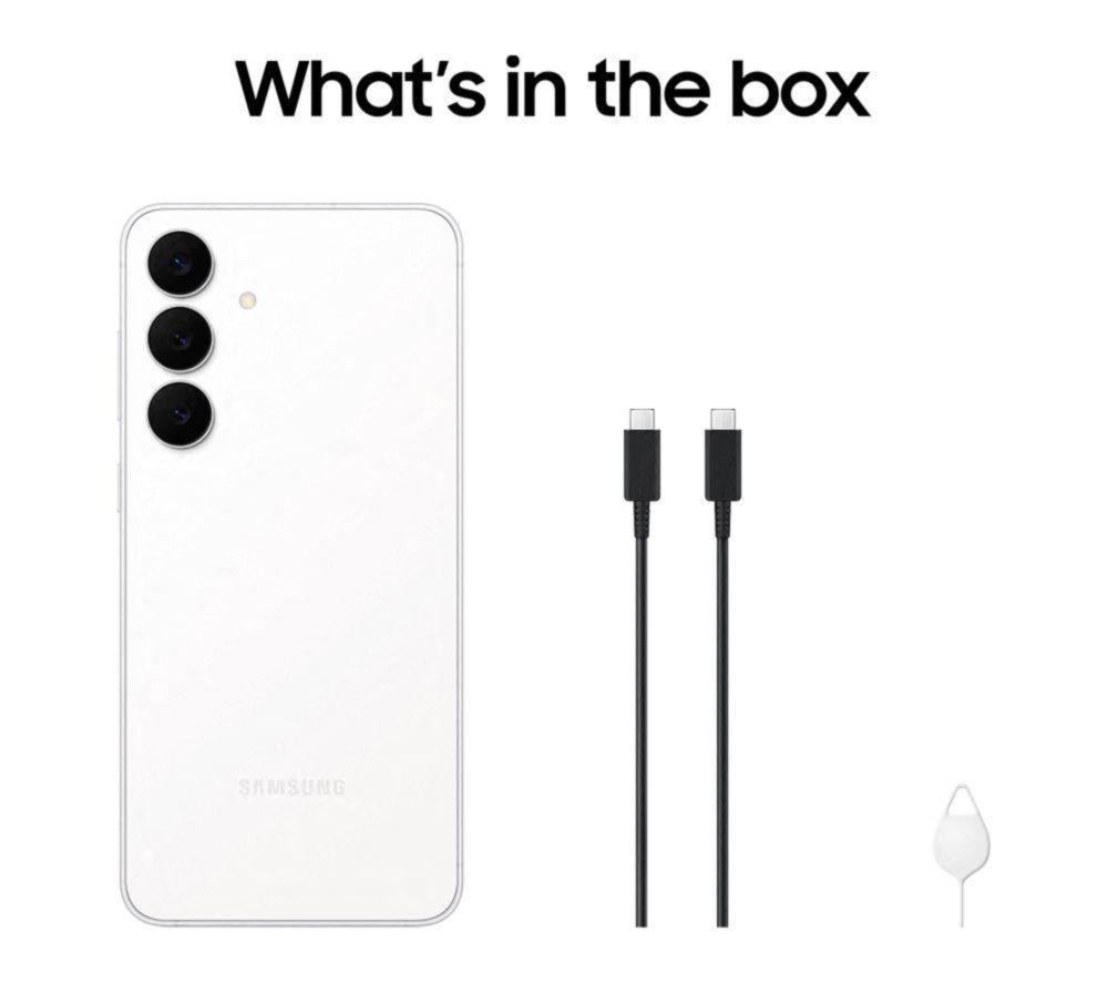 SAMSUNG Galaxy S25 FE - 128 GB, White image number 10 of 13