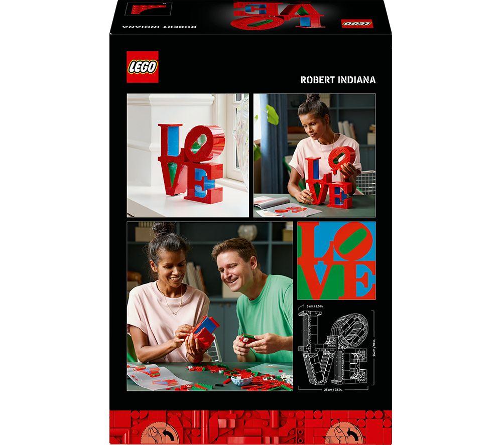 LEGO Art 31214 LOVE Sculpture Home D&eacute;cor Set for Adults image number 4 of 4