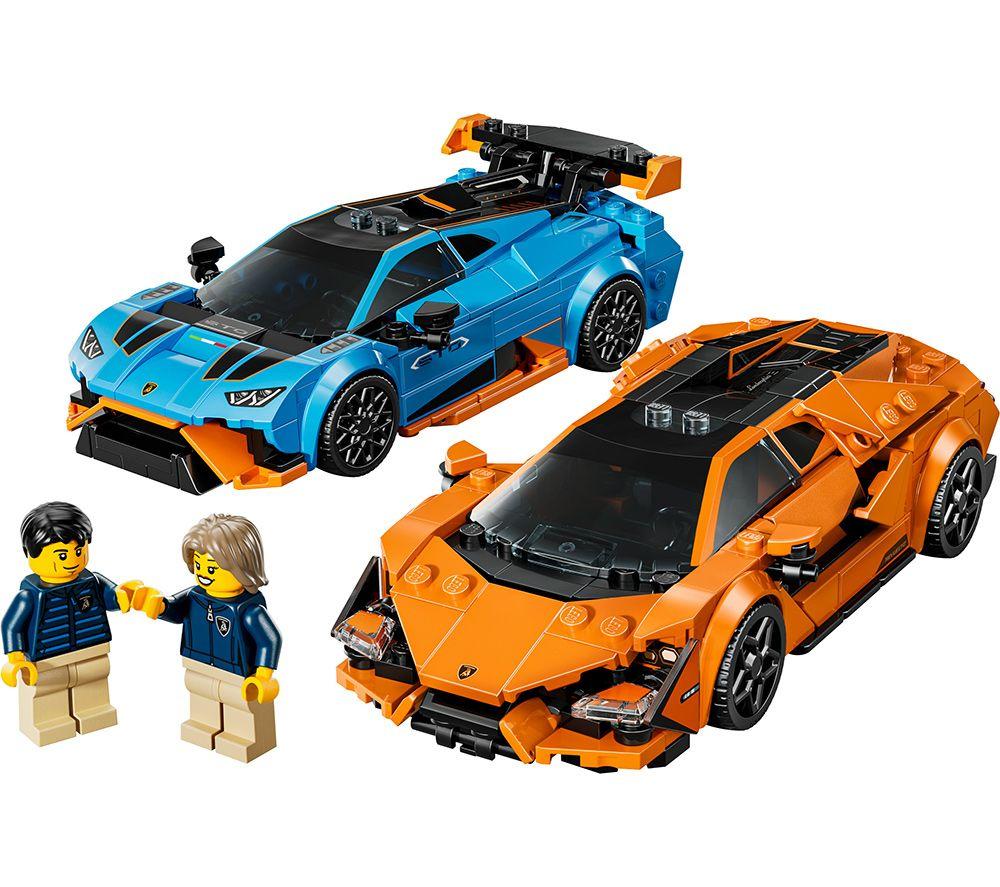 LEGO Speed Champions 77238 Lamborghini Revuelto & Huracan STO Set image number 2 of 4