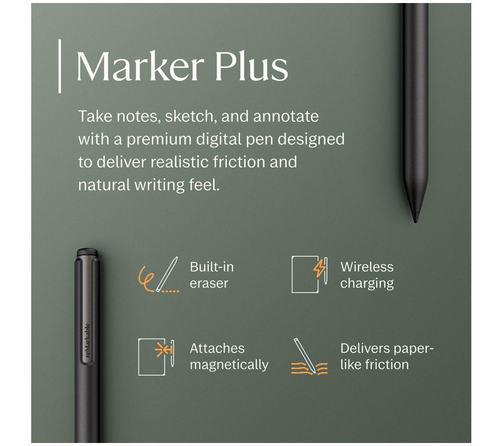 REMARKABLE Paper Pro Move with Marker Plus & Book Folio Mosaic Weave image number 13 of 15