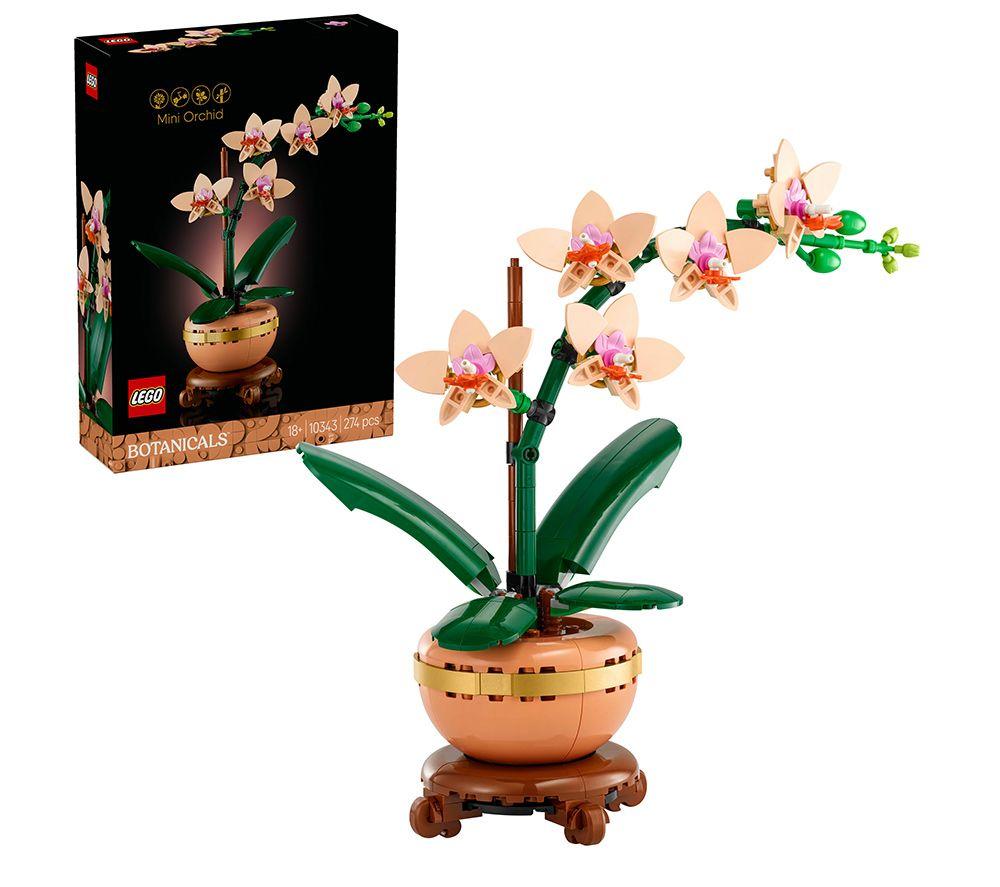 LEGO Botanicals 10343 Mini Orchid Home D&eacute;cor Set for Adults image number 2 of 4
