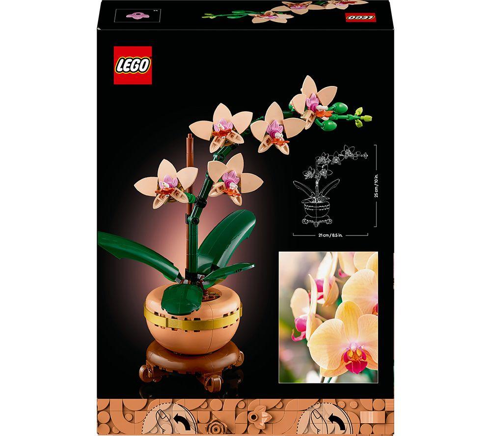 LEGO Botanicals 10343 Mini Orchid Home D&eacute;cor Set for Adults image number 3 of 4
