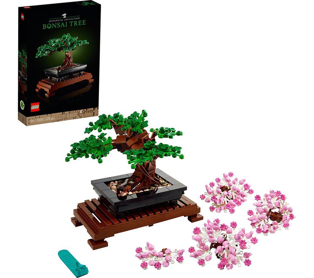 LEGO Botanicals 10281 Bonsai Tree Home D&eacute;cor Set for Adults image number 2 of 4