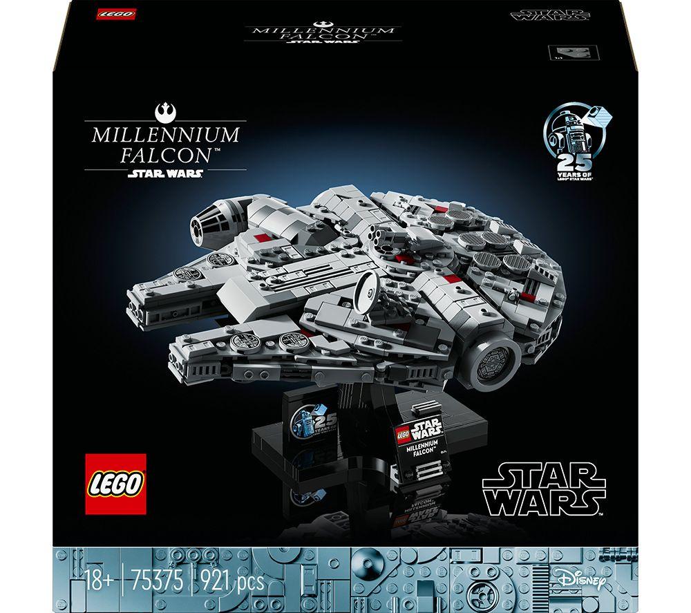 LEGO Star Wars 75375 Millennium Falcon Model Set for Adults image number 2 of 3
