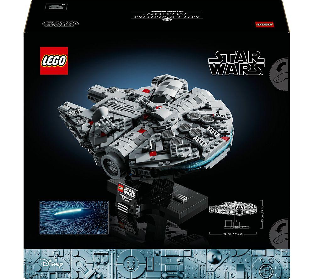 LEGO Star Wars 75375 Millennium Falcon Model Set for Adults image number 3 of 3