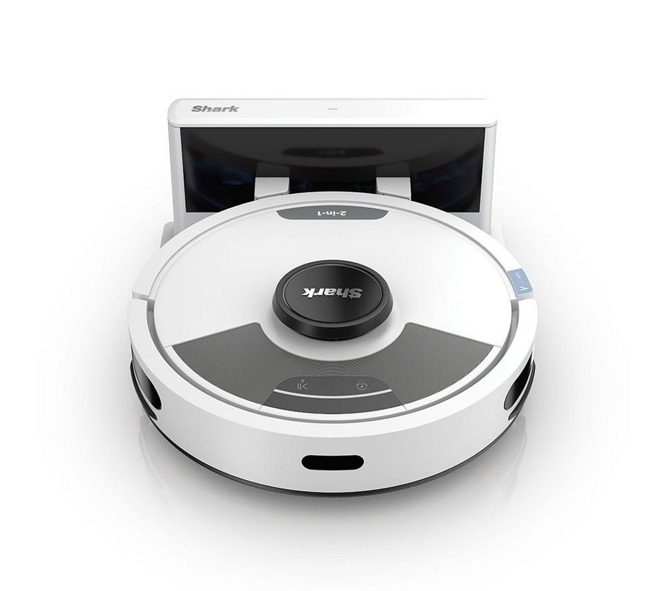 SHARK RV2620WDUKWH Matrix Plus 2-in-1 Robot Vacuum Cleaner - White & Silver