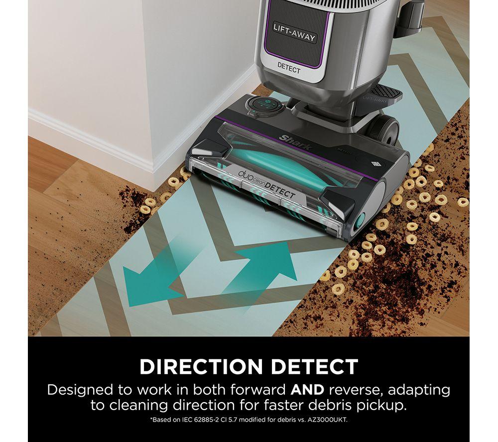 SHARK Detect Pet Pro with DuoClean LA450UKT Upright Bagless Vacuum Cleaner - Graphite Grey image number 2 of 9