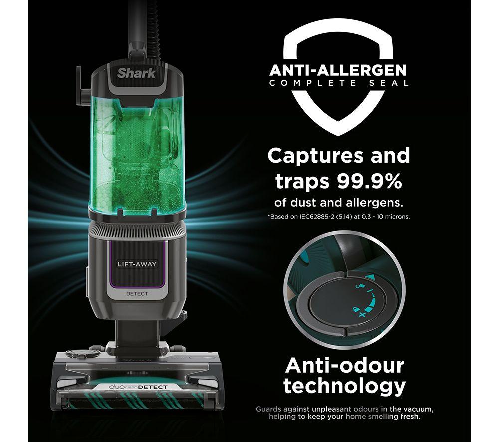 SHARK Detect Pet Pro with DuoClean LA450UKT Upright Bagless Vacuum Cleaner - Graphite Grey image number 8 of 9