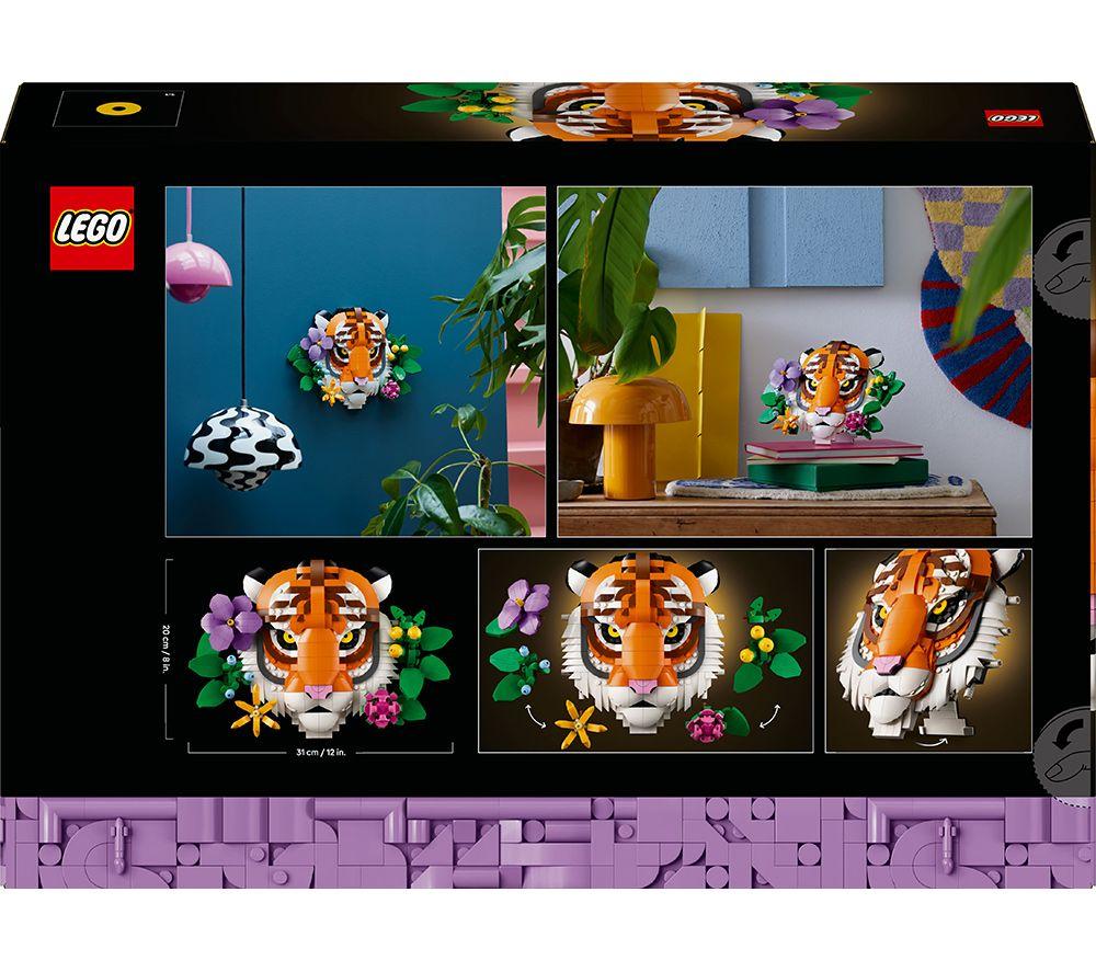 LEGO Art 31217 The Fauna Collection - Tiger Set for Adults image number 4 of 4