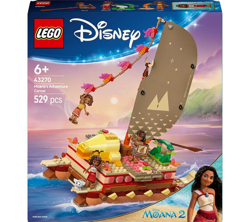 LEGO  Disney Moana 2 43270 Moana's Adventure Canoe Set image number 2 of 3