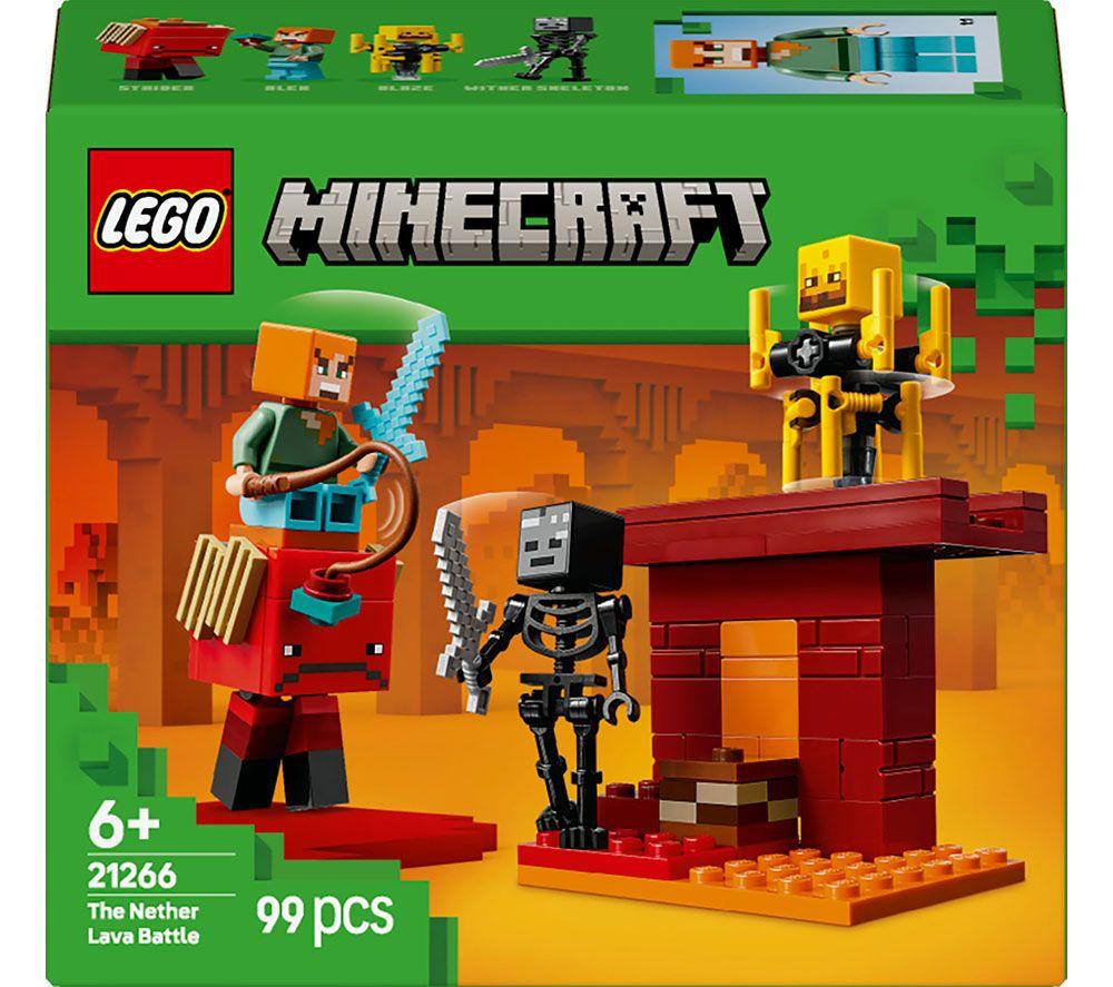 LEGO Minecraft 21266 The Nether Lava Battle Set image number 4 of 4