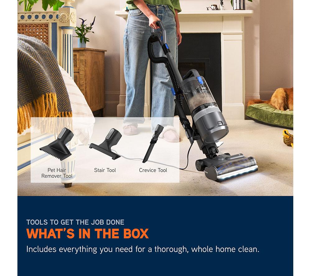 VAX LiftOut Pet Upright Bagless Vacuum Cleaner - Graphite & Blue image number 10 of 10
