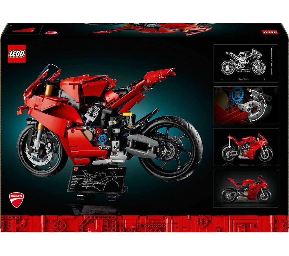 LEGO Technic 42202 Ducati Panigale V4 S Motorcycle Set for Adults image number 4 of 4
