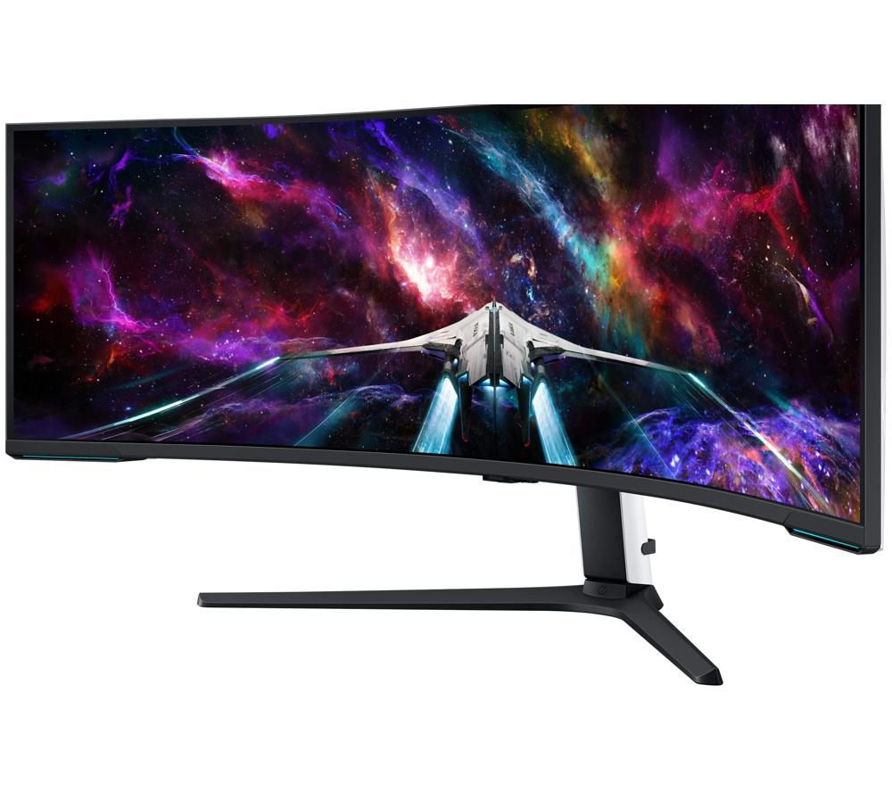 SAMSUNG Odyssey Neo G9 LS57CG952NUXXU 8K UHD 57" Curved Mini LED Gaming Monitor - Black & White image number 9 of 10