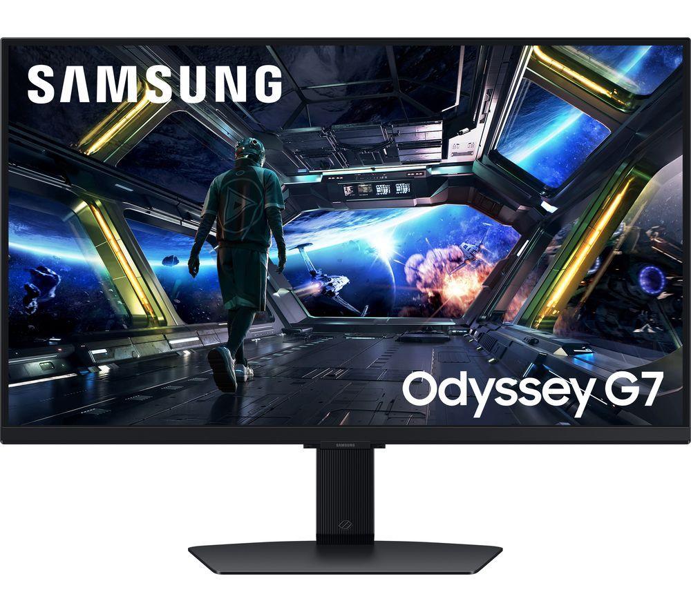 Samsung Odyssey G7 4K Ultra Hd 27" Ips Lcd Gaming Monitor - Black, Black