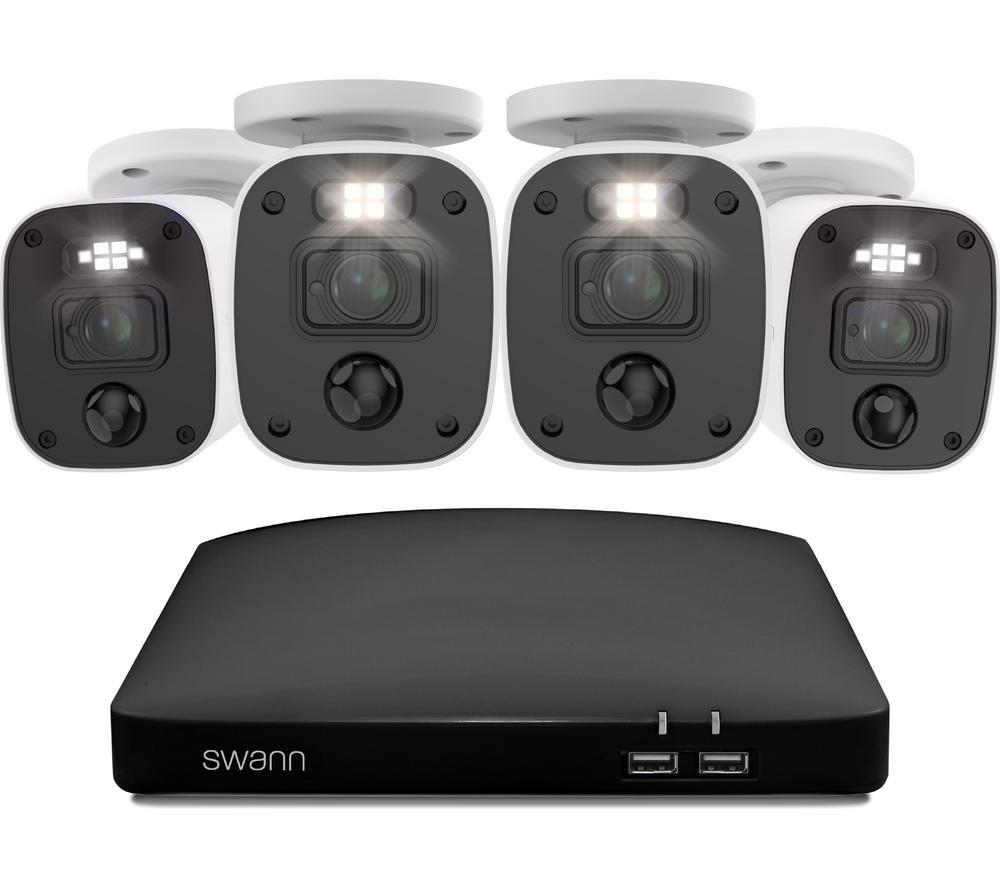 SWANN SWDVK-858804MQ1TB 8-channel 4K Ultra HD DVR Security System - 1TB, 4 Bullet Cameras image number 2 of 8