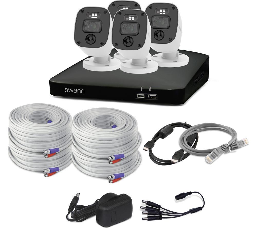 SWANN SWDVK-858804MQ1TB 8-channel 4K Ultra HD DVR Security System - 1TB, 4 Bullet Cameras image number 3 of 8