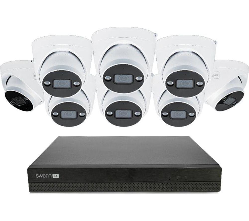 SWANN AdvancedX SWNVK-16ADVANX8D 16-channel 4K Ultra HD NVR Security System - 2TB, 8 Dome Cameras image number 2 of 5