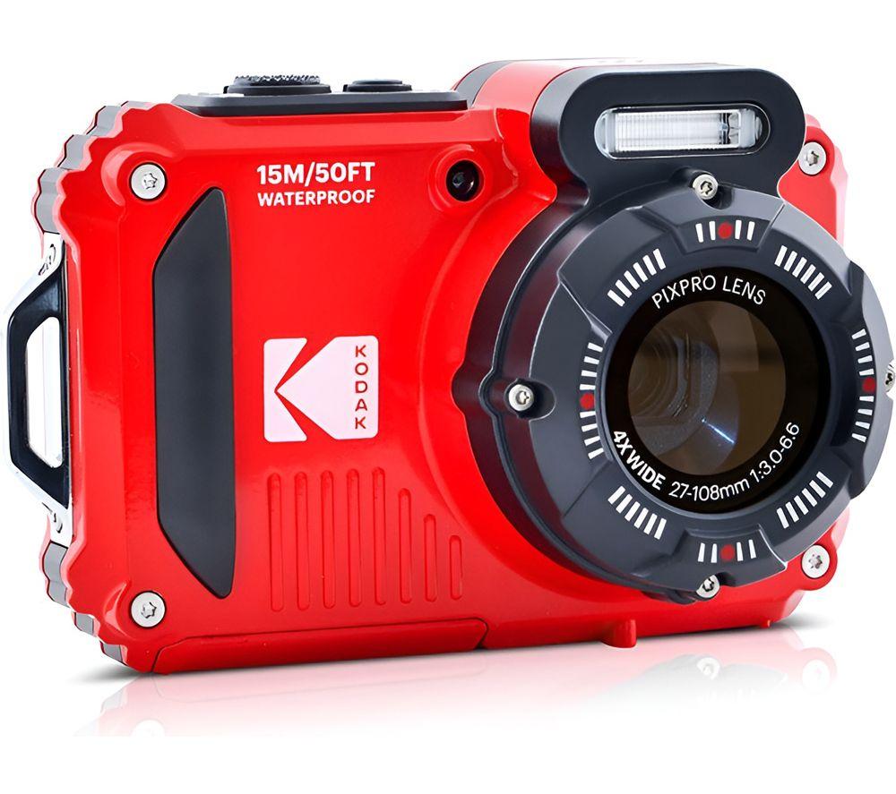 Buy KODAK PixPro WPZ2 Tough Compact Camera - Red | Currys