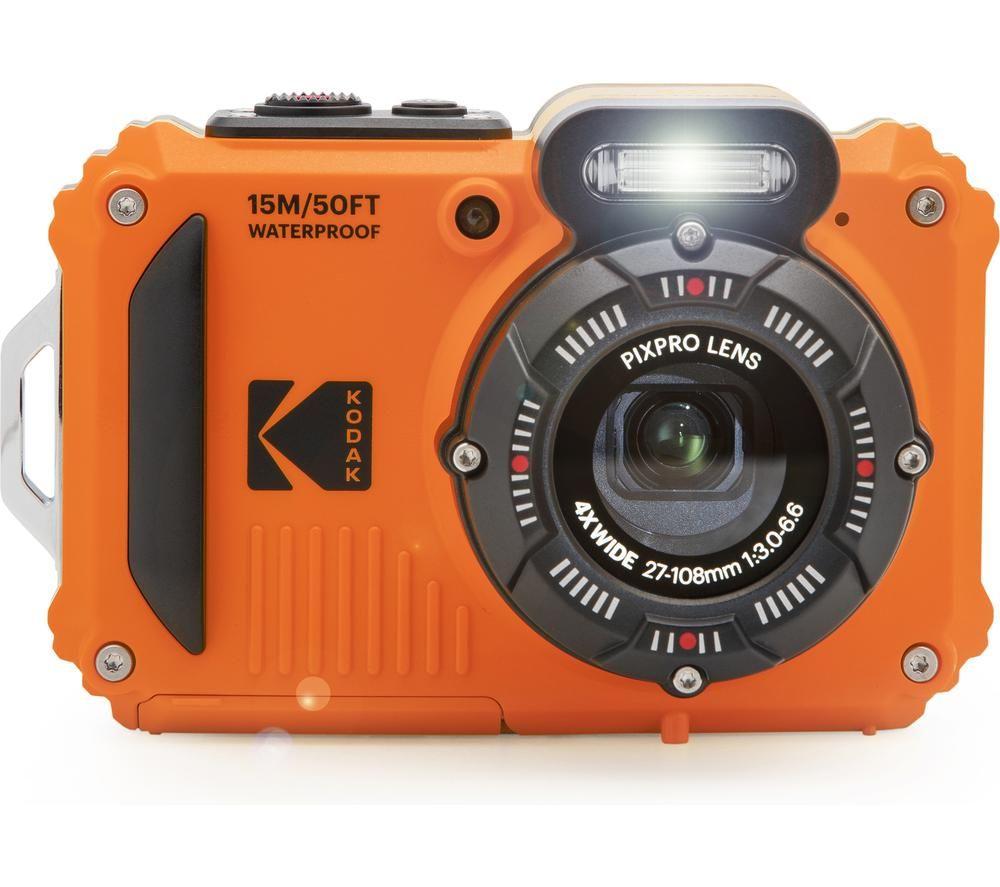 KODAK PixPro WPZ2 Tough Compact Camera - Orange image number 3 of 6