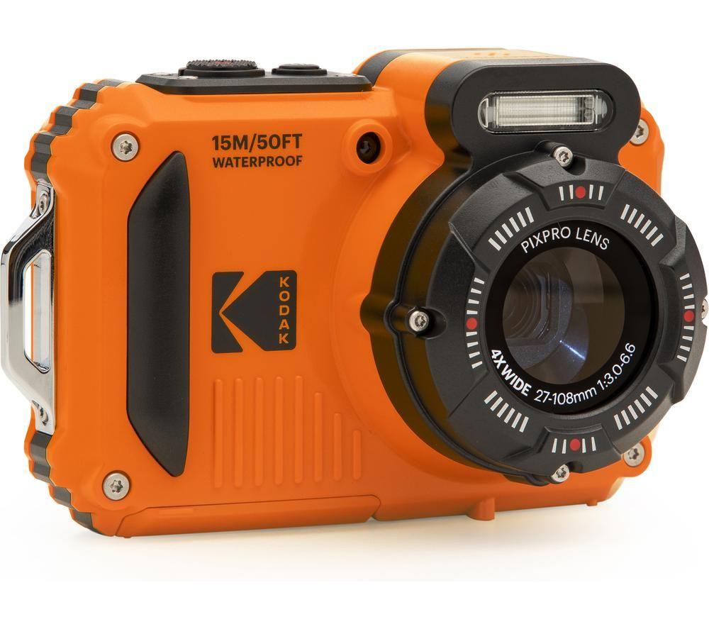 KODAK PixPro WPZ2 Tough Compact Camera - Orange image number 4 of 6