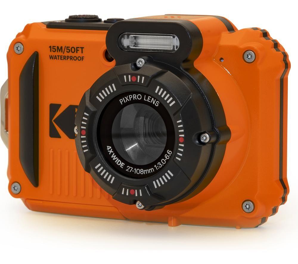 KODAK PixPro WPZ2 Tough Compact Camera - Orange image number 5 of 6