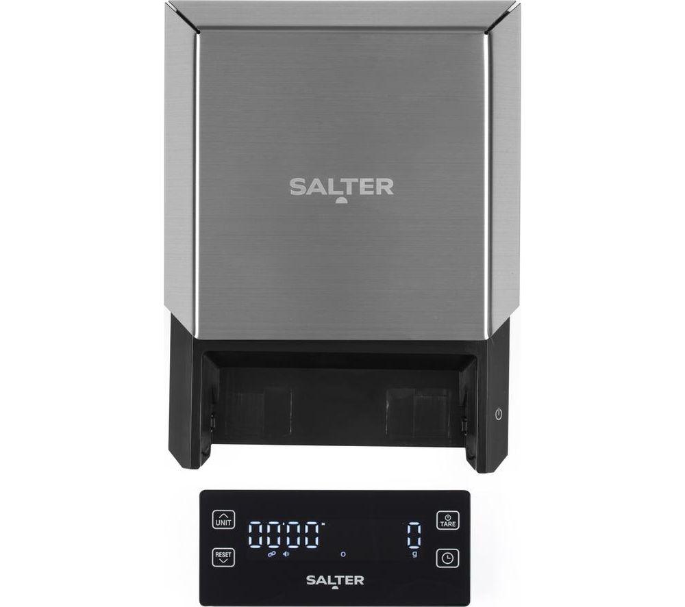 SALTER SA00697FEU12 Digital Kitchen Scale - Silver & Black image number 2 of 6