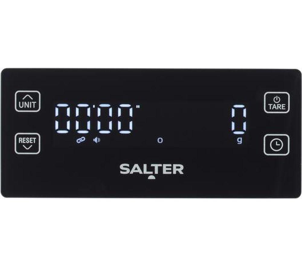SALTER SA00697FEU12 Digital Kitchen Scale - Silver & Black image number 3 of 6