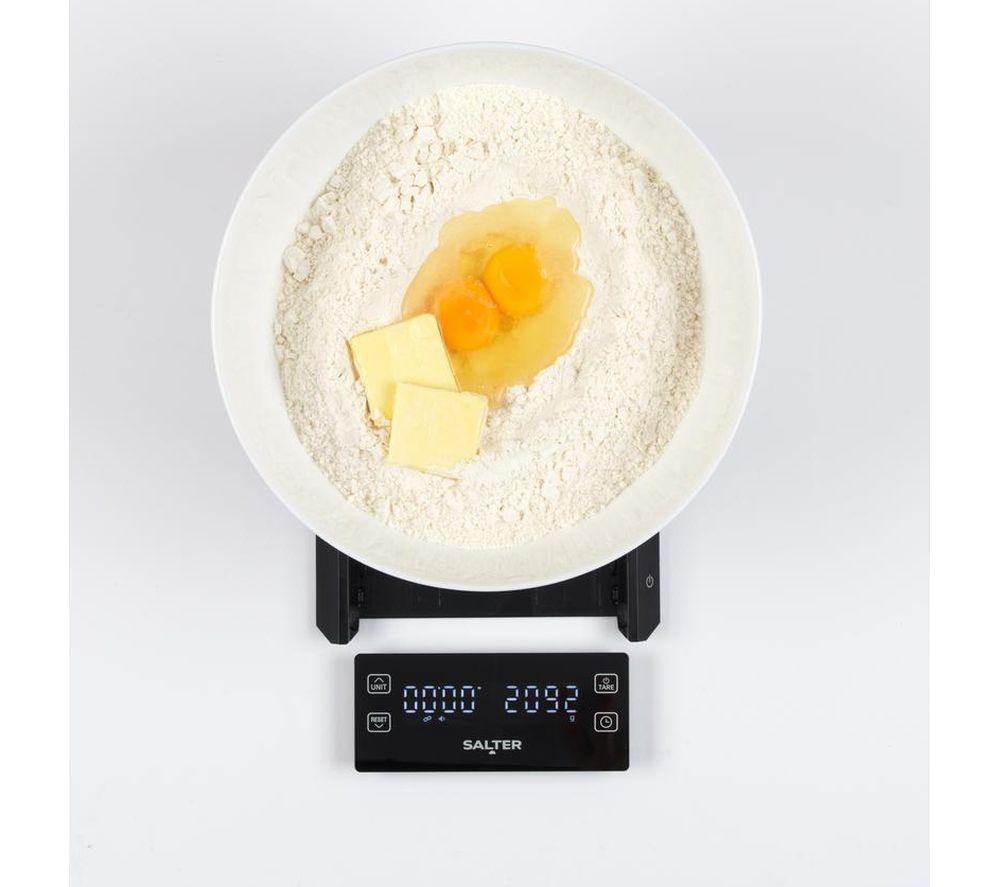 SALTER SA00697FEU12 Digital Kitchen Scale - Silver & Black image number 6 of 6