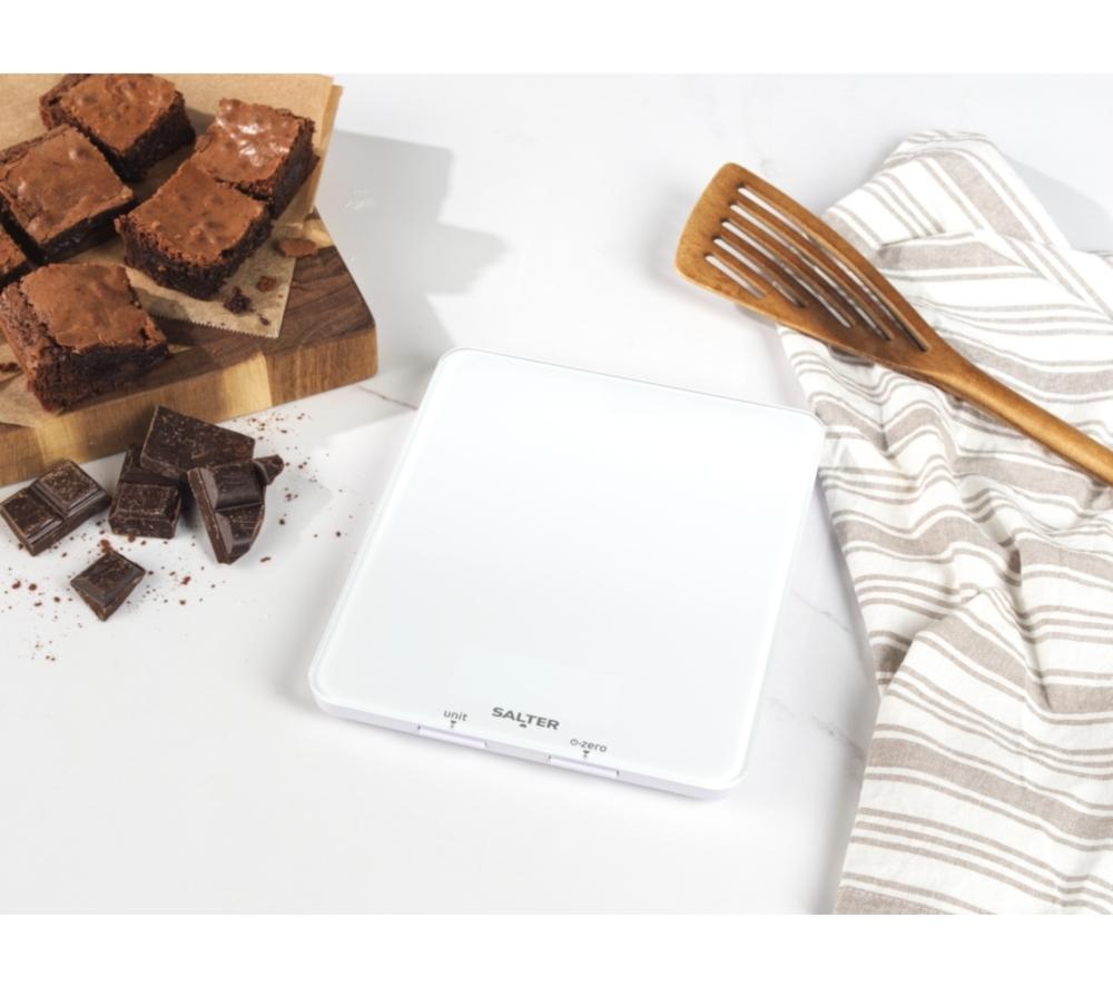 SALTER Boston Electronic Kitchen Scale - White image number 3 of 7